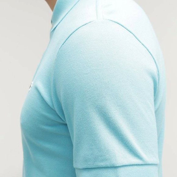 🐊LACOSTE SLIM FIT POLO, Corsica Aqua_NWT - Picture 7 of 8